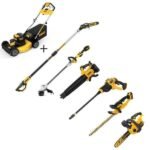 21.5 in. 20-V Li-Ion Cordless Battery Walk Behind Self Propelled Mower w/Hedge,Bare Trimmer,Blower,Cleaner,Pole/Hand Saw image 0