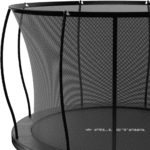 ALLSTAR 10 Trampoline Outdoor Backyard Play Equipment with Net & Ladder image 5