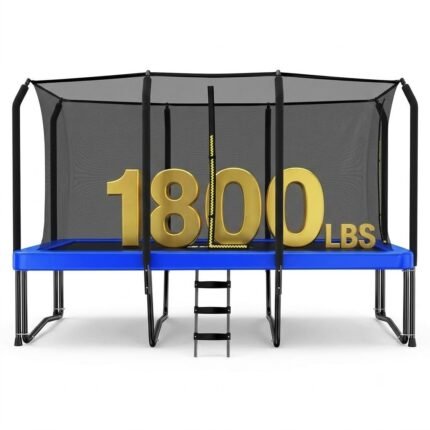 Zupapa 1800LBS/2500LBS Rectangular Trampoline image 0