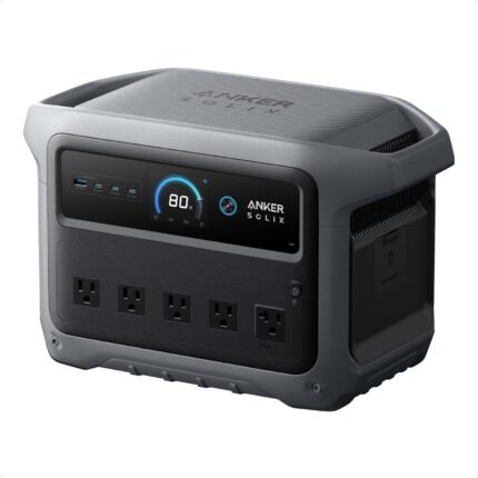 Anker SOLIX C1000 Gen 2 Portable Power Station, 2,000W (Peak 3,000W) Solar Generator, Full Charge in 49 Min, 1,024Wh LiFePO4 Battery for Home Backup, Power Outages, and Camping (Optional Solar Panel) image 0