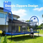 Zupapa 1800LBS/2500LBS Rectangular Trampoline image 10