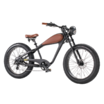  Revi Bikes Cheetah 48V 750W Hub Motor Fat Tire Electric Cruiser Bike image 0